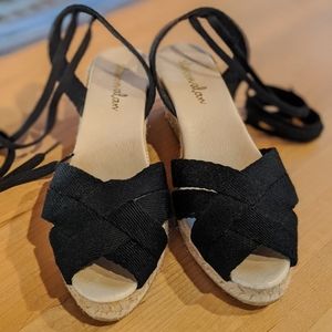 Steven Alan espadrille wedge sandals